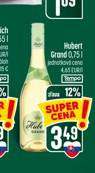 Hubert Grand 0,75 l