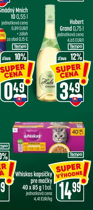 Whiskas kapsičky pre mačky 40 x 85 g