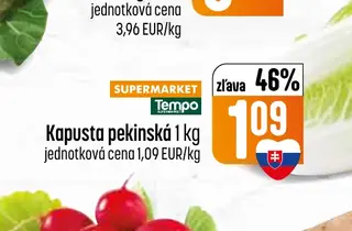 Kapusta pekinská 1 kg