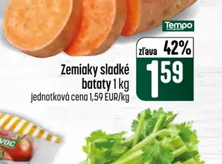 Zemiaky sladké bataty 1 kg