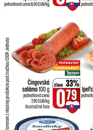 Čingovská saláma 100 g