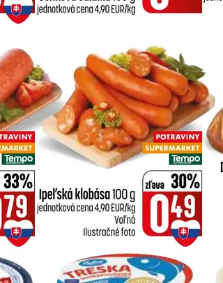 Ipeľská klobása 100 g