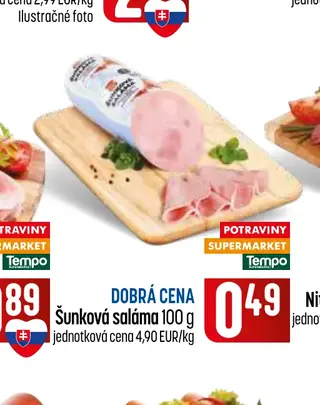 Šunková saláma 100 g