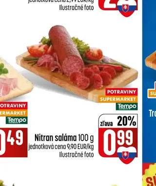 Nitran saláma 100 g
