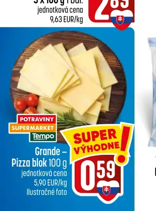 Grande Pizza blok 100 g