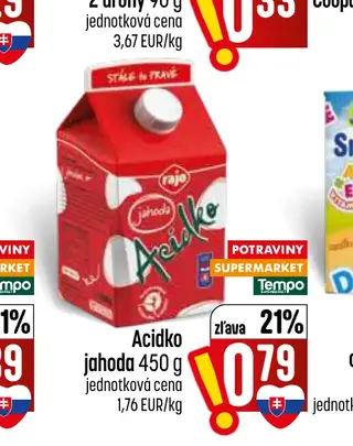 Acidko jahoda 450 g