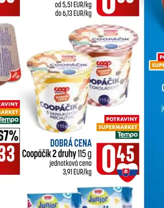 Coopáčik 2 druhy 115 g