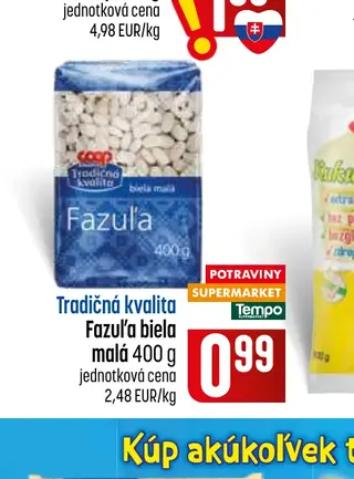 Fazuľa biela malá 400 g