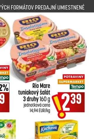 Rio Mare tuniakový šalát 160 g