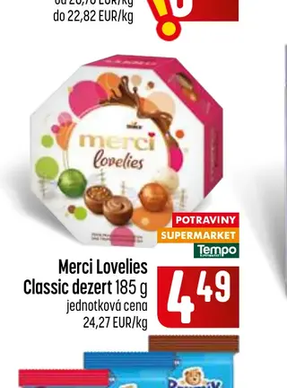 Merci Lovelies Classic dezert 185 g