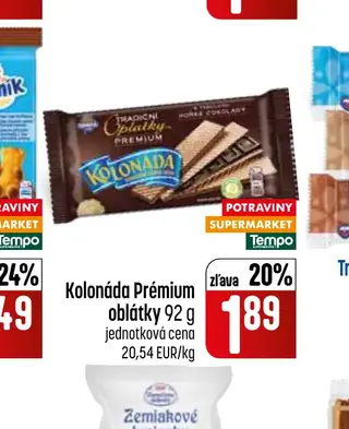 Kolonáda Prémium oblátky 92 g