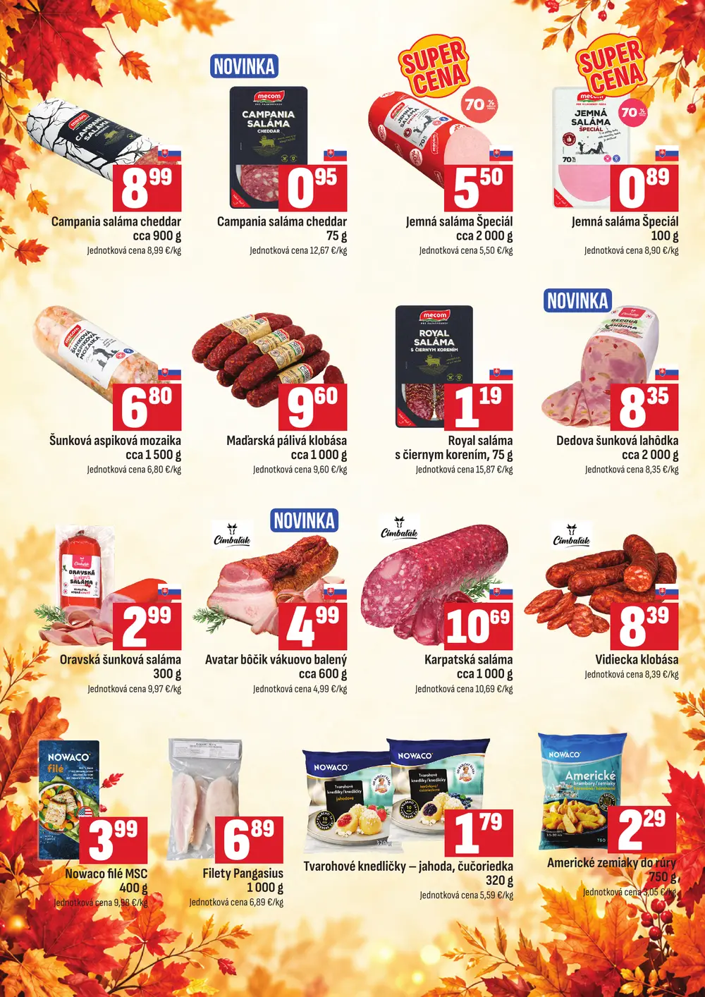 COOP Jednota leták od 19. 10. 2026 – strana 2