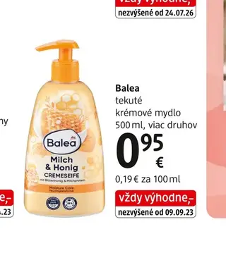 Balea tekuté krémové mydlo 500 ml