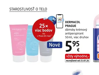 Dermacol Prague dámsky krémový antiperspirant 50 ml