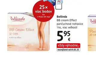 Bellinda BB cream Effect pančuchové nohavice 1 ks