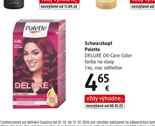 Schwarzkopf Palette DELUXE Oil-Care Color farba na vlasy 1 ks