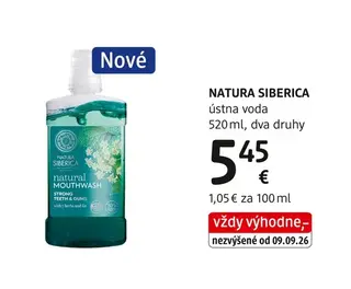 NATURA SIBERICA ústna voda 520 ml