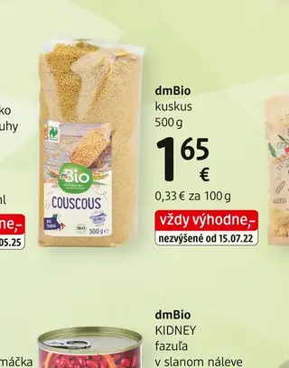 dmBio kuskus 500 g