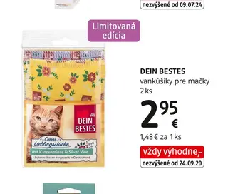 DEIN BESTES vankúšiky pre mačky 2 ks