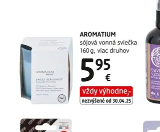AROMATIUM sójová vonná sviečka 160 g