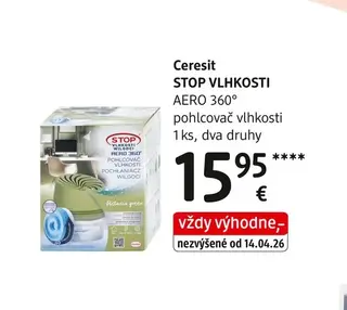 Ceresit STOP VLHKOSTI AERO 360° pohlcovač vlhkosti 1 ks