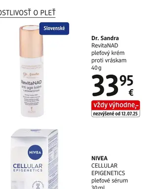 Dr. Sandra RevitaNAD pleťový krém proti vráskam 40 g