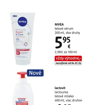 NIVEA telové sérum 200 ml