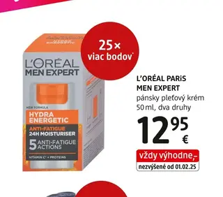 L'ORÉAL PARiS MEN EXPERT pánsky pleťový krém 50 ml