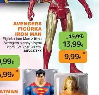 Avengers figúrka Iron Man 30 cm