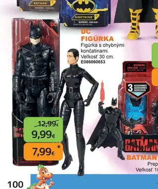 DC figúrka 30 cm s ohybnými končatinami