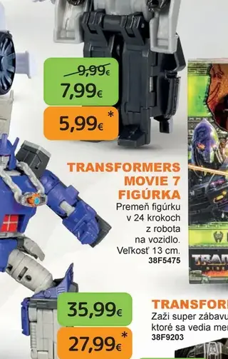 Transformers Movie 7 figúrka