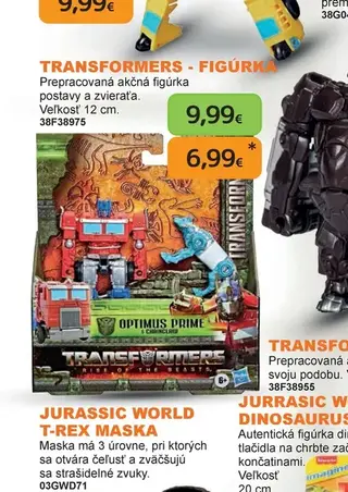 Transformers figúrka postavy a zvieraťa