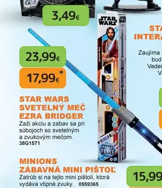 Star Wars Svetelný meč Ezra Bridger