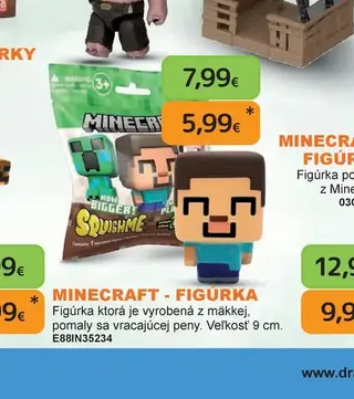 Minecraft figúrka