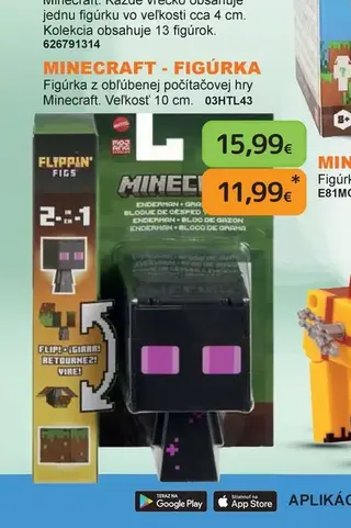 Minecraft figúrka