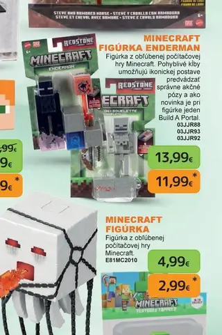 Minecraft figúrka Enderman