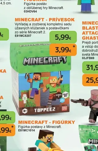 Minecraft prívesok
