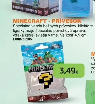 Minecraft prívesok