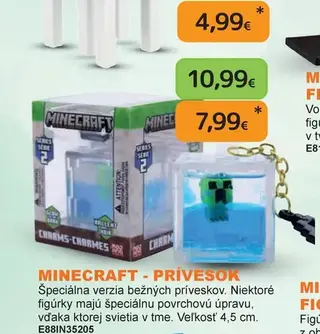 Minecraft prívesok
