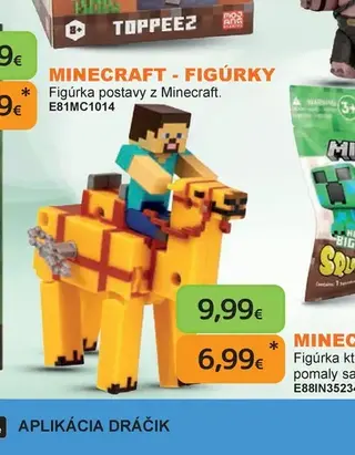 Minecraft figúrky