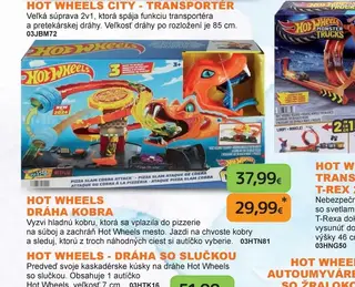 Hot Wheels Dráha kobra