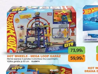 Hot Wheels - Mega Loop garáž