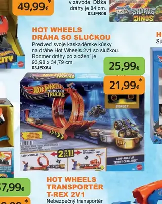 Hot Wheels Dráha so slučkou