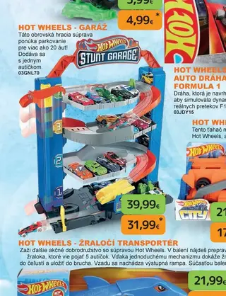 Hot Wheels - Garáž