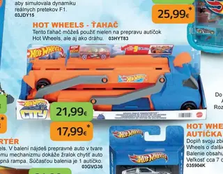 Hot Wheels - Ťahač