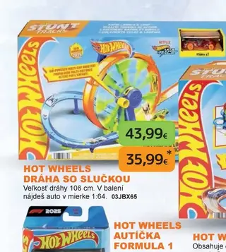 Hot Wheels Dráha so slučkou
