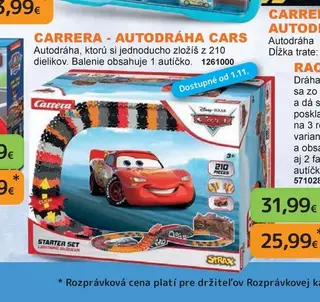 Carrera - Autodráha Cars
