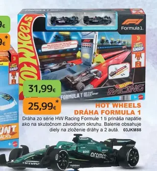 Hot Wheels Dráha Formula 1
