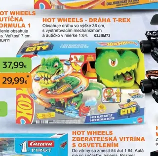 Hot Wheels - Dráha T-Rex