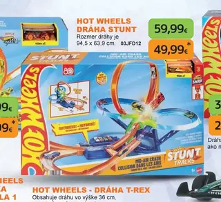 Hot Wheels Dráha Stunt